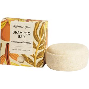 Shampoo Bar Dun en Broos Haar Kaneel & Avocado 65 gram HelemaalShea | Shampoo Bar Thin and Brittle Hair Cinnamon and Avocado Helemaal Shea | Syndet HelemaalShea