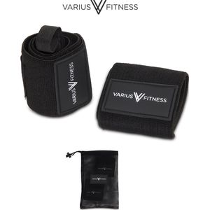 Varius Fitness® PRO Wrist wraps - krachttraining - Pols wraps - Polsbandage - Wrist support - Lifting straps - Fitness - Crossfit - Bodybuilding - Heavy weight - Powerlifting - Gewichtheffen