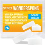 24x Wonderspons | Schoonmaakspons | Sponsjes | Magic eraser | Wondersponzen | Alle oppervlakken | Vlekken verwijderen | Melamine Spons