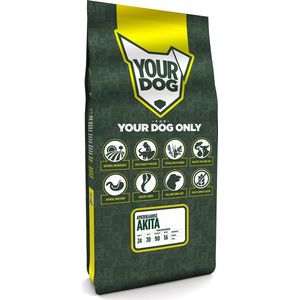 Yourdog Amerikaanse akita Rasspecifiek Adult Hondenvoer 12kg | Hondenbrokken