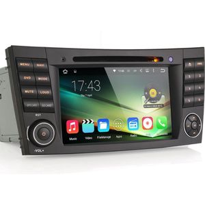 Android autoradio met Navigatie, Bluetooth en Hands - geschikt voor Mercedes CLS/E/G Klasse W219 W211 W463