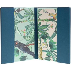 &INK Kaartenset - 10 stuks - Met envelop - Botanisch