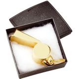 Scheidsrechtersfluit - Scheidsrechtersfluit - Goud - Als Bedankje- In geschenkdoosje