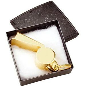 Scheidsrechtersfluit - Scheidsrechtersfluit - Goud - Als Bedankje- In geschenkdoosje