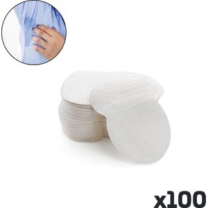 Anti-Transpirant Okselpads – 100 Stuks - Beste Oplossing Tegen Okselzweet – Katoen – Anti Zweet Pads - Tegen Zweetplekken - Overmatig Zweten - E Shoppr®