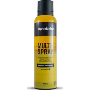 Airolube Multispray 200 ML - Natuurlijke Slotspray, Kruipolie, Smeerolie Spray - Plantaardig alternatief voor WD40