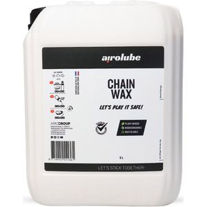 Airolube Kettingwax Super Degrease 5 Liter Wit