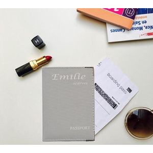 Emilie Scarves Paspoorthoesje - Grijs