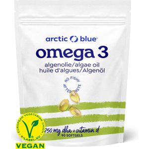 Arctic Blue Omega-3 algenolie dha met vitamine d 90ca