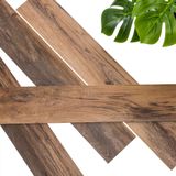 WallArt Paneele Holzoptik Scheunenholz-Eiche Umbra-Braun