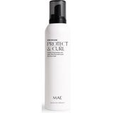 MAE Protect & Curl | 300ml Haar mousse | haarmousse volume | hair mousse krullen | hitte bescherming