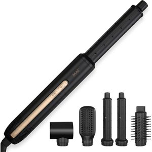 MAE® Airstyler II - Föhnborstel & Krulborstel - Krultang 5 in 1 Multistyler - Hairwrap - Haarstyler