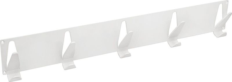 Gorillz Raw XL - Industrieel kapstok wandkapstok - 10 Kapstok haken - 70cm - Wit