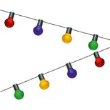 CBD Lichtsnoer buiten - Tuinverlichting - Partyverlichting - Lampjes slinger - Lichtslinger - Feestverlichting - Partylights - 20 LED Bollen - 15 meter