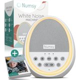 Numsy - Calm White Noise Machine - Witte Ruis Machine - Draadloos - Inclusief 29 Natuurlijke Geluiden