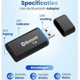Garpex - Bluetooth Receiver - Bluetooth Ontvanger - Zwart - Compact