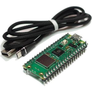 Raspberry Pi Pico W kit : bordje - headers - USB-kabel