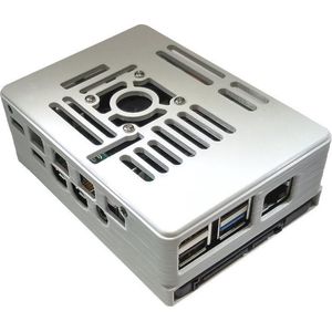 Raspberry PI 4B-behuizing met SSD-vak - SATA-kabel - ventilator