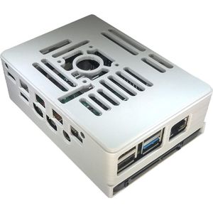 Raspberry PI 4B-behuizing met SSD-vak en SATA-kabel