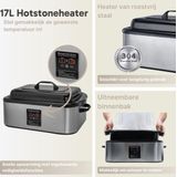 ZenGrowth - Hotstone Heater - 18 Liter - Elektronisch Display - Digitale Temperatuurregeling