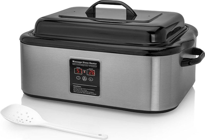ZenGrowth - Hotstone Heater - 18 Liter - Elektronisch Display - Digitale Temperatuurregeling