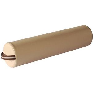 ZenGrowth - Massagetafel - Beige - Knierol Rond - 66 cm x 15 cm - Rolkussen - Kniekussen
