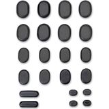 ZenGrowth - Hotstones - 22 Stuks - Massage Stenen - 100% Basaltsteen - Inclusief Bamboe Opbergdoos
