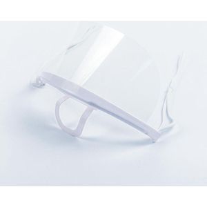 10 stuks -  Transparante mondkapjes met elastiek - Mondkapje Wasbaar - Mondkapje Brildrager - Hygiëne