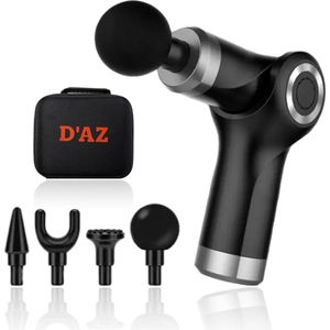 D'AZ® - Massage gun - Verstelbare Professionele Massage gun - Zwart