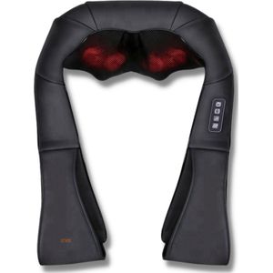 D'AZ - Massagekussen - Draadloos - Shiatsu - Nekmassage apparaat - Zwart