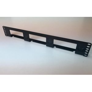 NUC MiniPC 19inch 1.5U RackMount kit voor 1-3 NUC's