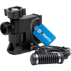 Dparts waterslot met sensor voor wasmachine en vaatwasser - blokkeert water bij lekkage - met zeefje - met terugslagklep universeel kraan waterstop - elektrische aquastop - waterblok voor aanvoerslang, toevoerslang, waterslang