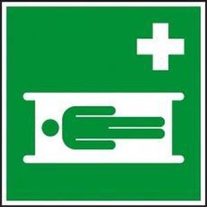 Brancard bord - kunststof - E013 400 x 400 mm