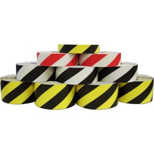 DuraStripe Hazard Striping vloermarkeringstape breedte 30,5 cm Groen, wit 30 meter