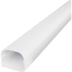 Optima - Leidinggoot T100 - Zuiver Wit - 2000x102x66 mm