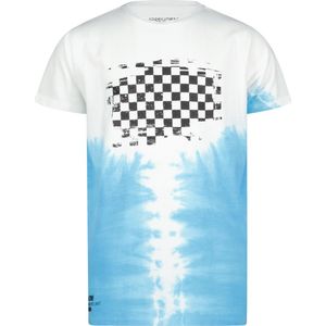 4PRESIDENT T-shirt jongens - Blue Tie dye4