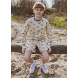 4PRESIDENT - Pom - Korte Broek - Bleached Sand - 95% Katoen / 5% Elastaan