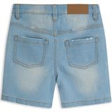 4PRESIDENT - Denim Short - Light Blue Denim - Katoen en Elastaan