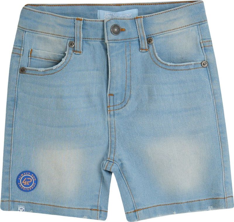 4PRESIDENT - Denim Short - Light Blue Denim - Katoen en Elastaan