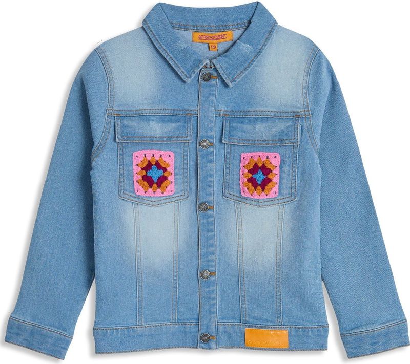 4PRESIDENT - Norma - Denim Jas - Blauw - 95% Katoen / 5% Elastaan