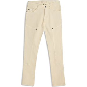 4PRESIDENT Broek Jongens - Bleached Sand - Ribstof