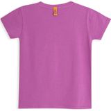 4PRESIDENT - T-shirt - Paars - Katoen en Elastaan - Korte Mouwen