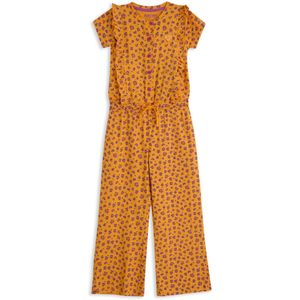 4President - Natalee - Jumpsuit - Leopard AOP - 95% Katoen / 5% Elastan