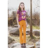 4PRESIDENT - Nala - Broek - Panterprint - Katoen/Elastaan