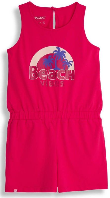 4PRESIDENT - Playsuit - Fuchsia - Stretchkatoen