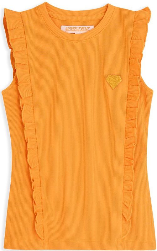 4PRESIDENT - Mouwloze Top - Oranje