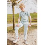 4PRESIDENT - Sweatpants - Blauw - Stretchkatoen - Elastische Tailleband