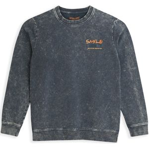 4PRESIDENT - Olyn - Sweater - Ombre Blue - Unisex - Met Borstprint