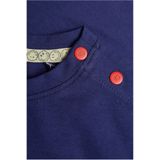 4PRESIDENT - T-shirt - Blauw - Katoen en Elastaan - Korte Mouwen