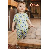 4PRESIDENT - Philly - Korte Broek - Multicolor - Katoen/Elastaan